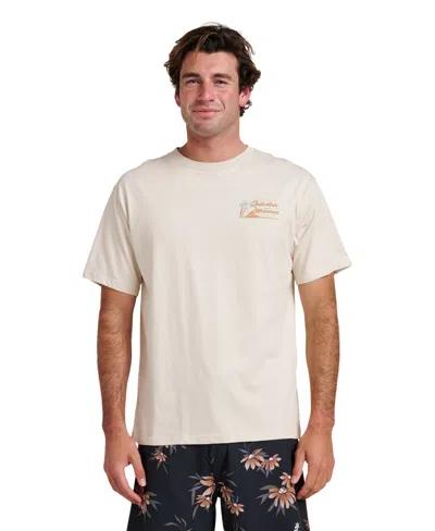 Quiksilver Waterman Men's Short-sleeve Stropic Island T-shirt In Gold