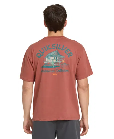 Quiksilver Waterman Men's Tiki Hut Short-sleeve T-shirt In Multi