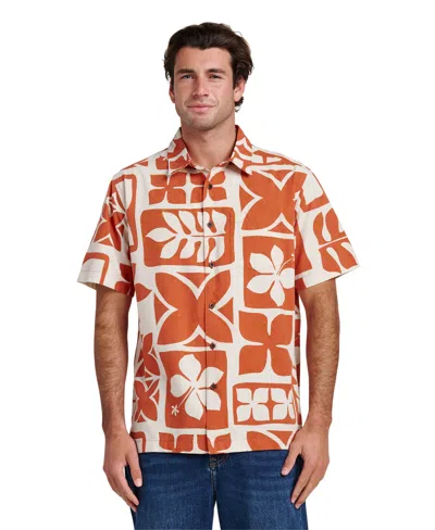 Quiksilver Waterman Men's Tiki Island Shirt
