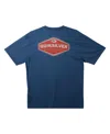 Quiksilver Waterman Men's Timeless Short Sleeve T-shirt In Ensign Blue