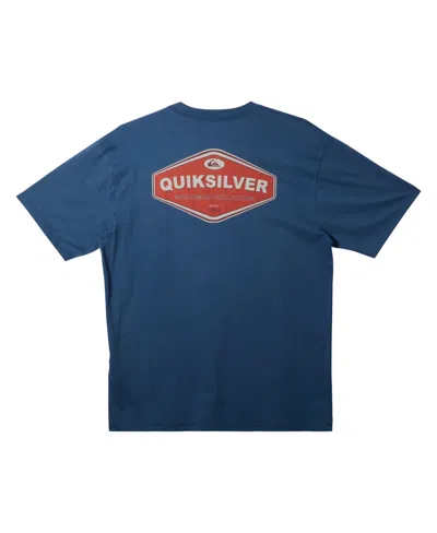 Quiksilver Waterman Men's Timeless Short Sleeve T-shirt In Ensign Blue