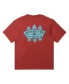 Quiksilver Waterman Men's Twinz Short Sleeve T-shirt In Tandori Spice