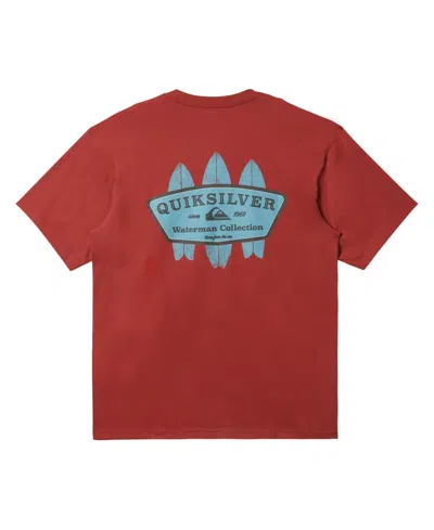 Quiksilver Waterman Men's Twinz Short Sleeve T-shirt In Tandori Spice