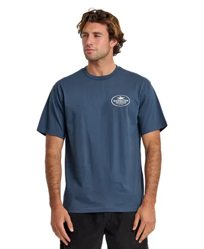 Quiksilver Waterman Men's Union Made T-shirt In Blue