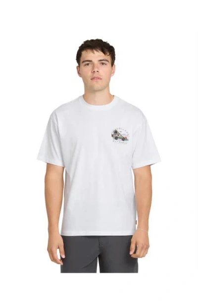 Quiksilver Waterman Traveler Short Sleeve Shirt In White