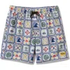 Quiksilver X Pacifico Volley Swim Trunks In Animal Print