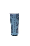 Quiksilver Zuma Double Wall Insulated 20oz. Stainless Steel Tumbler With Built-in Removeable Led Blu In Blue