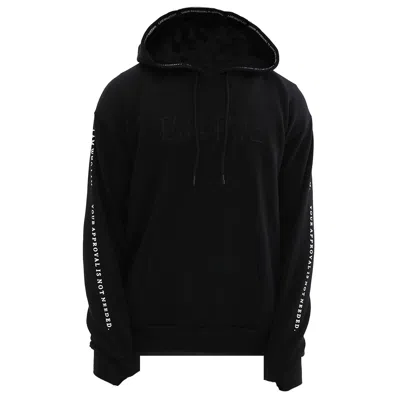 Quillattire Black Organic Bamboo Mount Fuji Sweatshirt