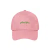 Quillattire Men's Pink Happy Offline Dad Cap In Pink