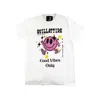 Quillattire Women's Black / White / Pink White Good Vibes Smile Tee In Black/white/pink