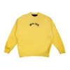 Quillattire Women's Yellow / Orange Unisex Yellow Boujee Sweatshirt In Yellow/orange
