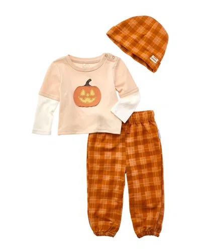 Quiltex 3pc Little Pumpkin Pant Set In Multi