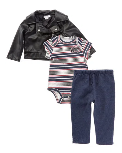 Quiltex 3pc Motorcycle Mix & Match Set In Multi