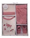 Quiltex Fox 4pc Layette Box Set In Multi