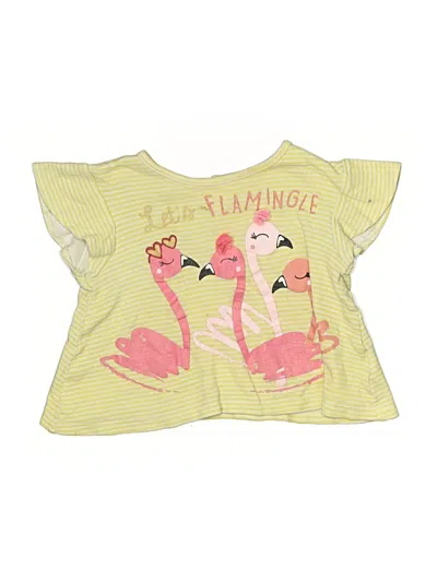 Pre-owned Quiltex Kids' Short Sleeve T-shirt In Yellow