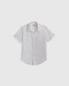 Quince 100% European Linen Short Sleeve Shirt In White