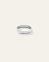 Quince 14k Gold 4mm Dome Band Rings In White Gold