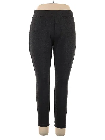 Pre-owned Quince Active Pants In Black