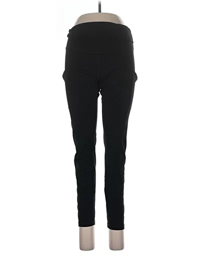 Pre-owned Quince Active Pants In Black