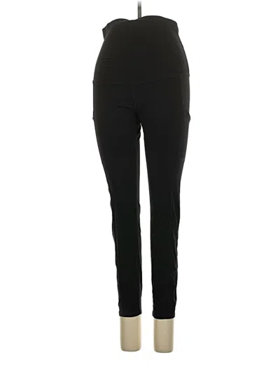 Pre-owned Quince Active Pants In Black