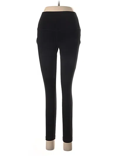 Pre-owned Quince Active Pants In Black