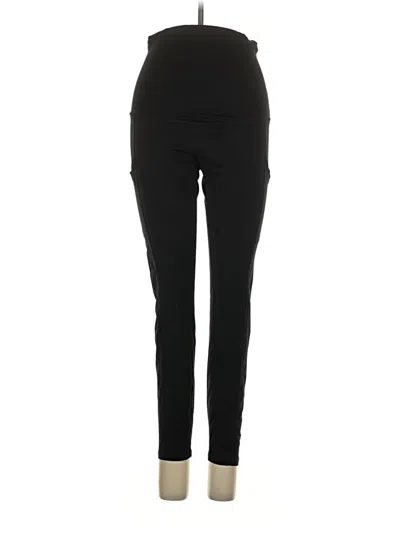 Pre-owned Quince Active Pants In Black