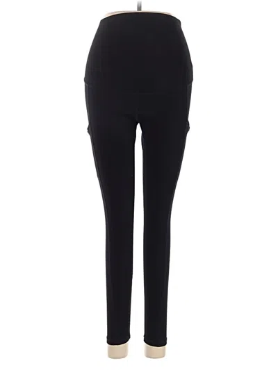 Pre-owned Quince Active Pants In Black