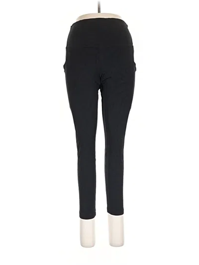 Pre-owned Quince Active Pants In Black