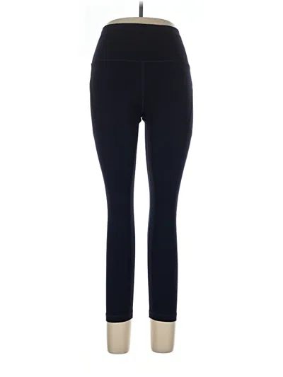 Pre-owned Quince Active Pants In Blue