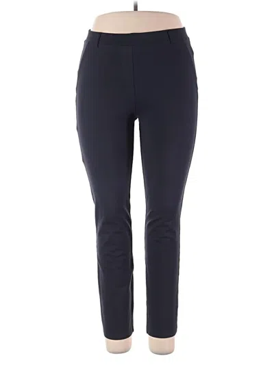 Pre-owned Quince Active Pants In Blue
