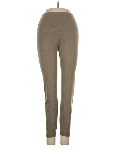 Pre-owned Quince Active Pants In Brown