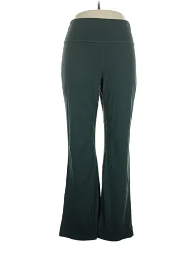 Pre-owned Quince Active Pants In Green