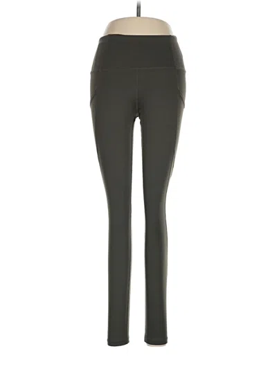 Pre-owned Quince Active Pants In Green
