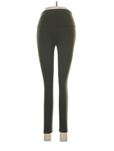 Pre-owned Quince Active Pants In Green