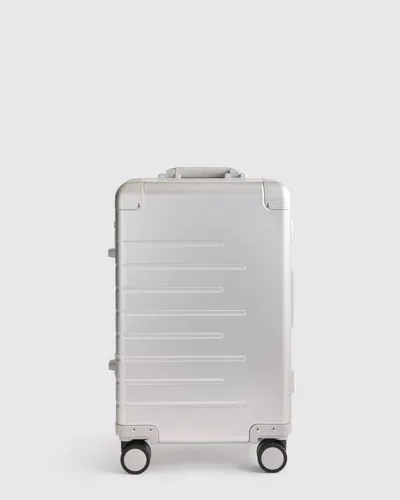 Quince Aluminum Carry-on Suitcase In Silver