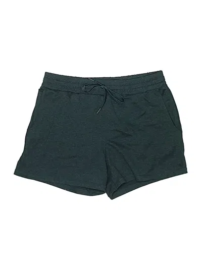Pre-owned Quince Athletic Shorts In Teal