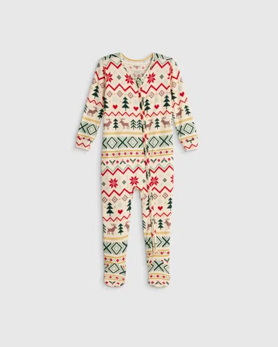 Quince Kids' Bamboo Footie Pajama