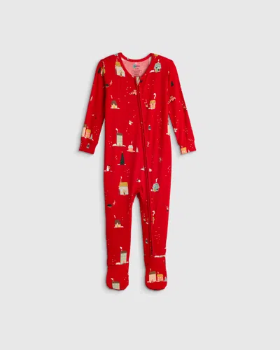 Quince Kids' Bamboo Footie Pajama