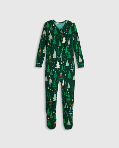 Quince Kids' Bamboo Footie Pajama