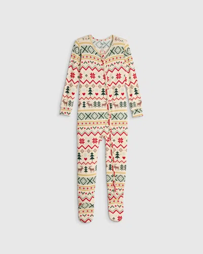 Quince Kids' Bamboo Footie Pajama