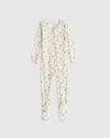 Quince Bamboo Footie Pajama In Yummy Donuts