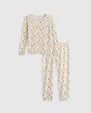 Quince Bamboo Long Sleeve Pants Pajama Set In Yummy Donuts