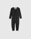 Quince Bamboo One Piece Pajama In Black