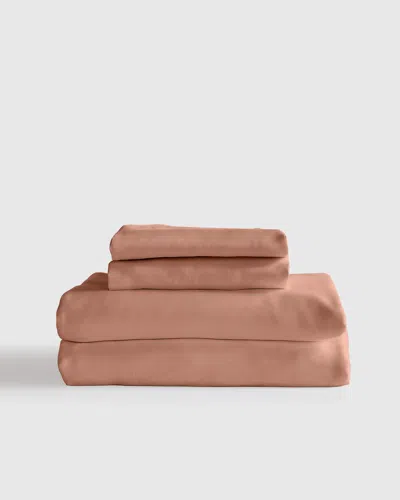 Quince Bamboo Sheet Set In Clay