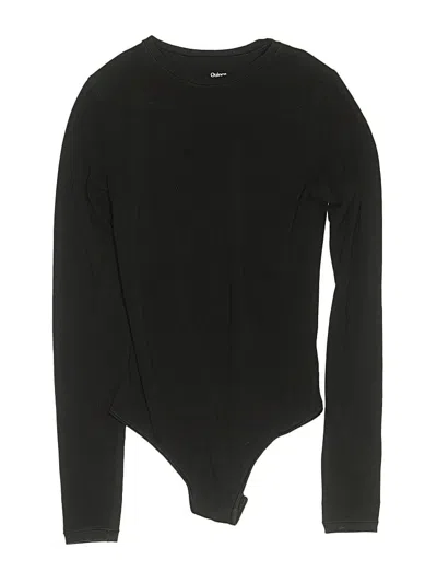 Pre-owned Quince Bodysuit In Black