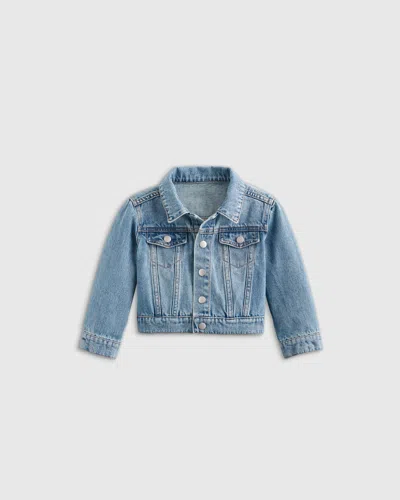 Quince Kids' Boys Denim Jacket In Light Wash