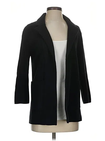 Pre-owned Quince Cardigan Sweater In Black
