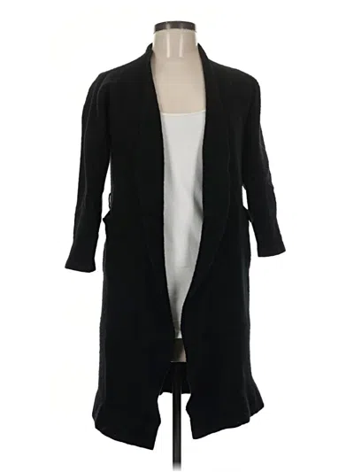 Pre-owned Quince Cardigan Sweater In Black