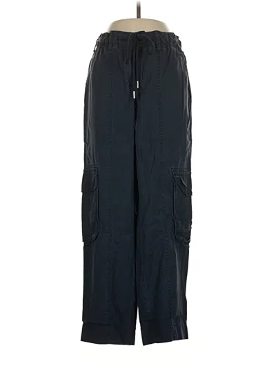 Pre-owned Quince Cargo Pants In Blue
