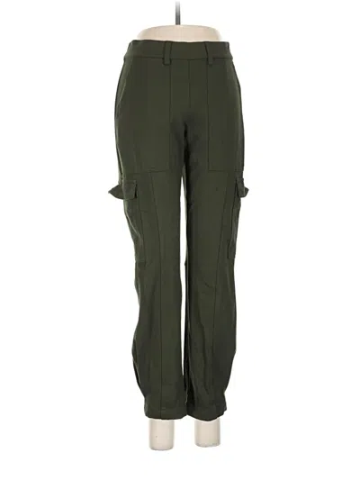 Pre-owned Quince Cargo Pants In Green